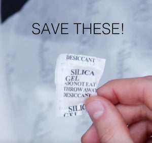 6 ADDITIONAL Ways To Use Silica Gel Packets | SilicaGelly | Silica Gel Desiccant